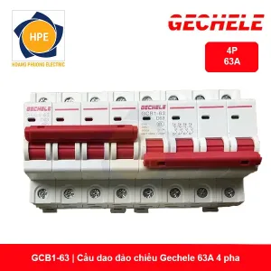 GCB1-63 - Cầu dao đảo chiều Gechele 4 pha 63A