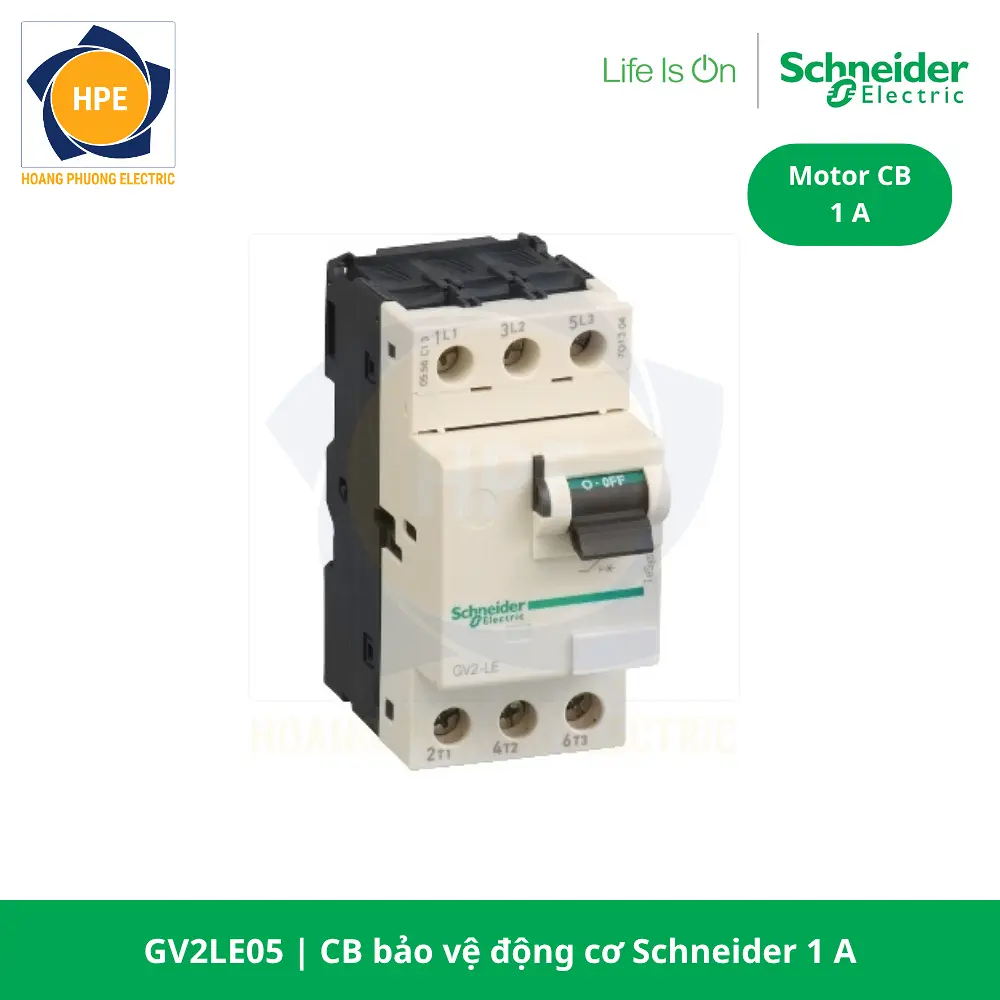 CB bảo vệ động cơ 1A Schneider