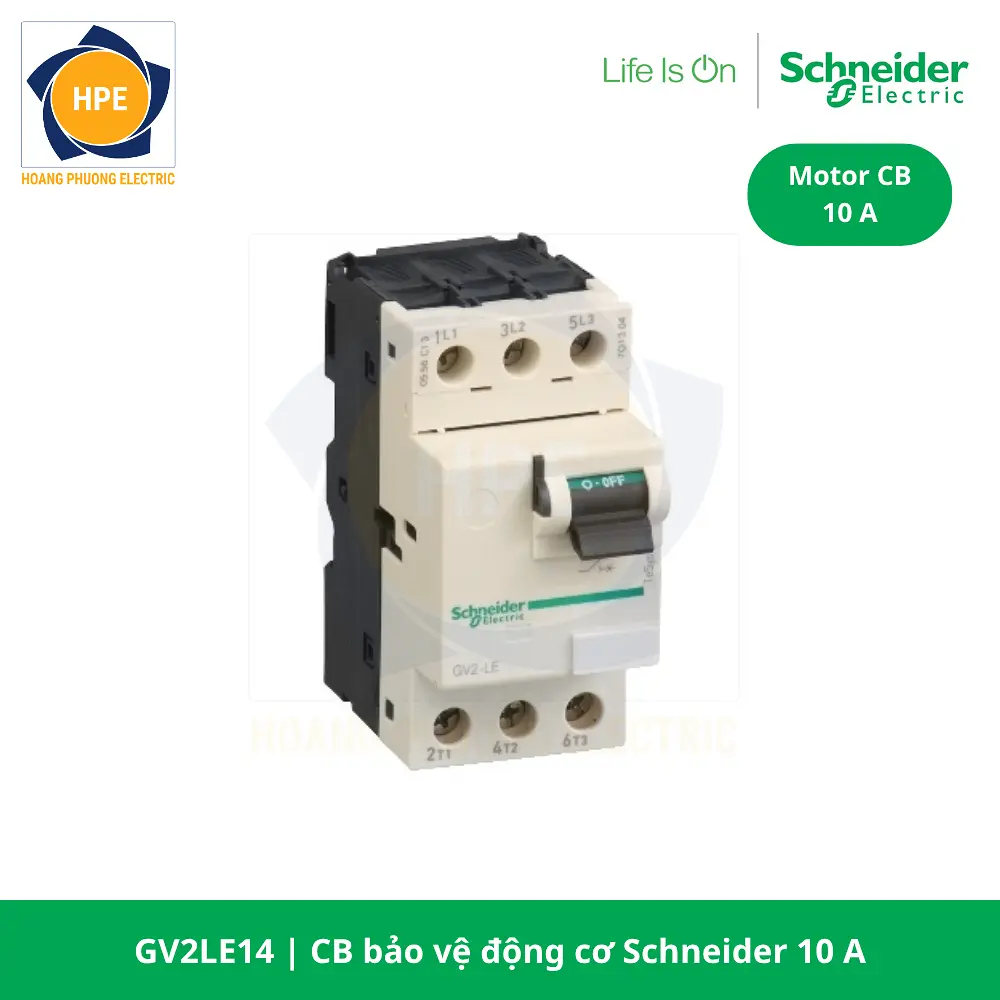 CB bảo vệ động cơ 10A Schneider