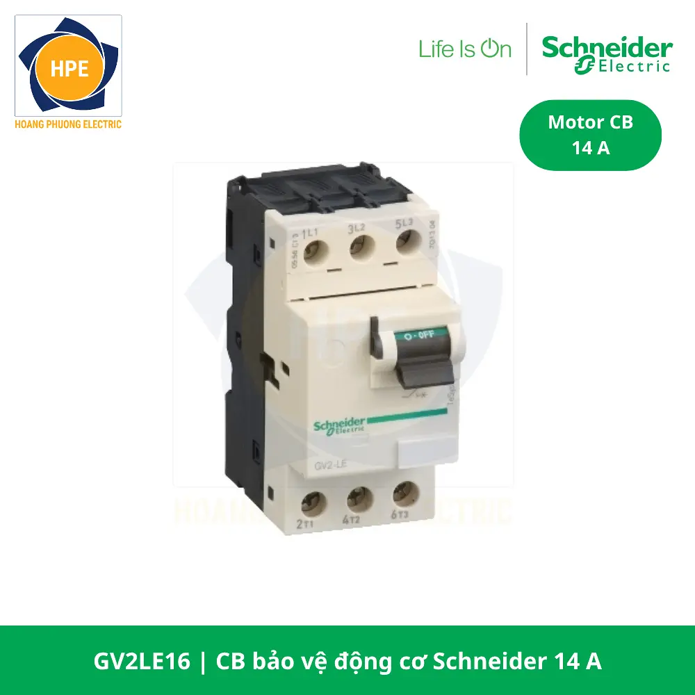 CB bảo vệ động cơ 14A Schneider