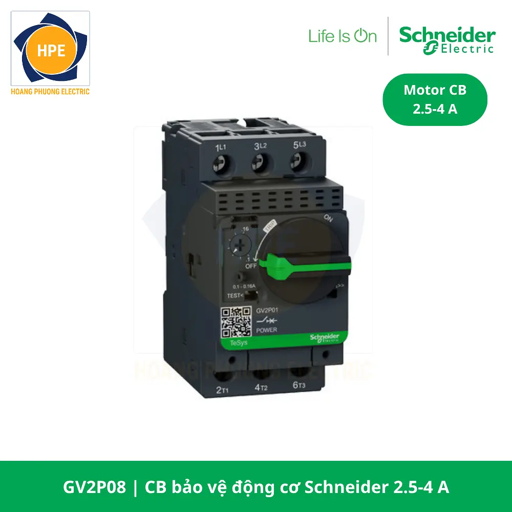CB bảo vệ động cơ 4A Schneider