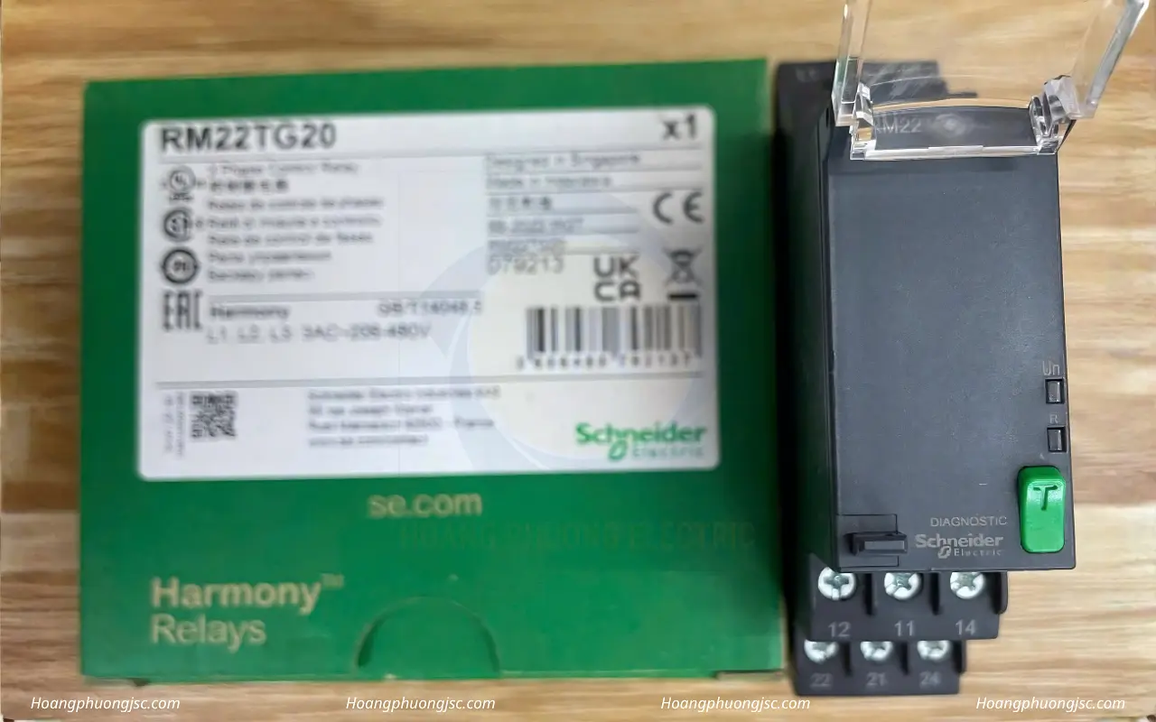Hình ảnh rơ le bảo vệ pha Schneider RM22TG20