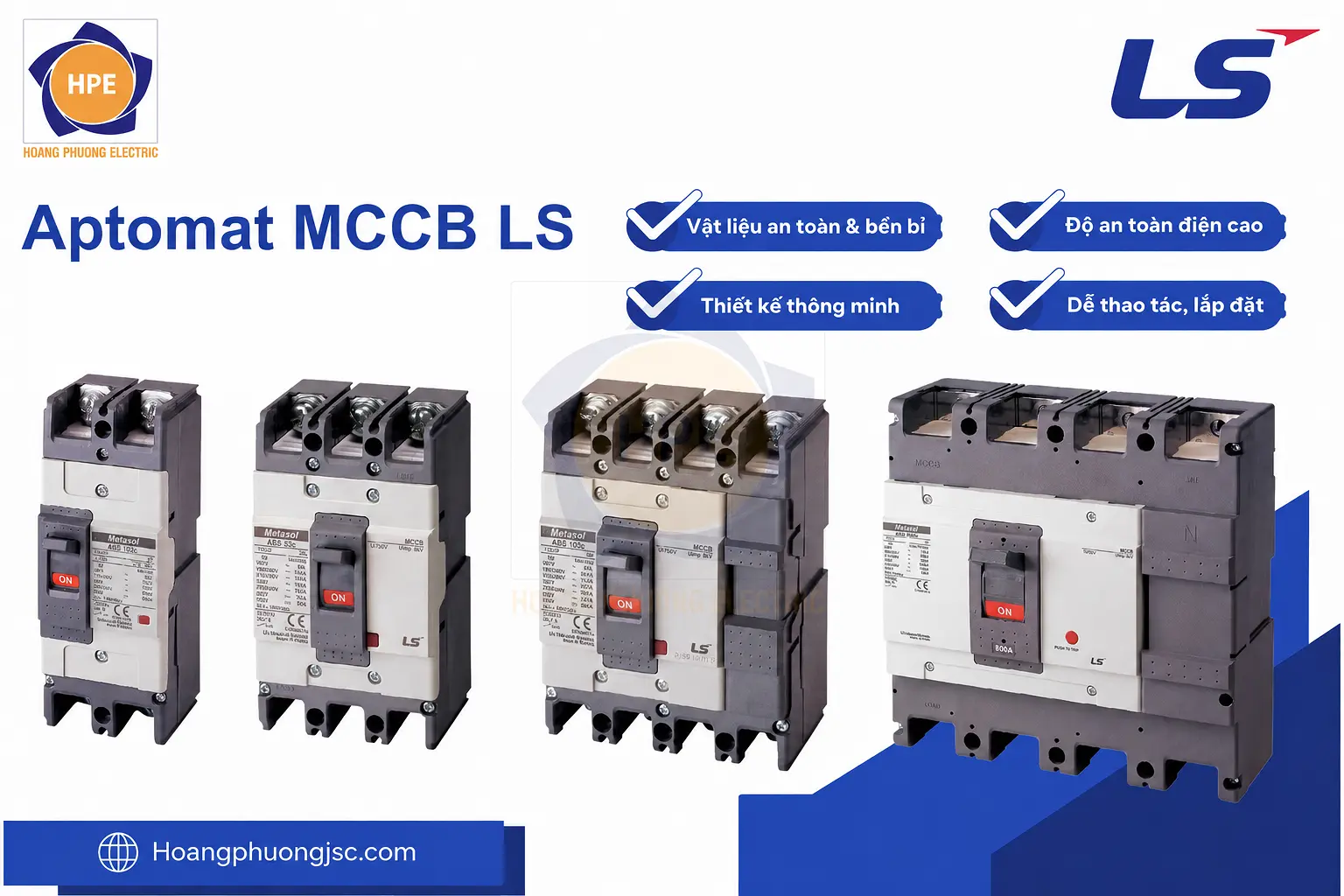 Giới thiệu MCCB LS