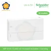 Tủ điện nổi Schneider MIP12118 18 module cửa trắng chính hãng