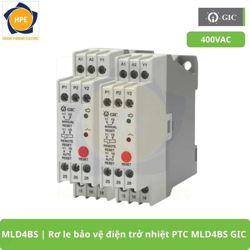 MLD4BS Rơ le bảo vệ điện trở nhiệt PTC MLD4BS GIC