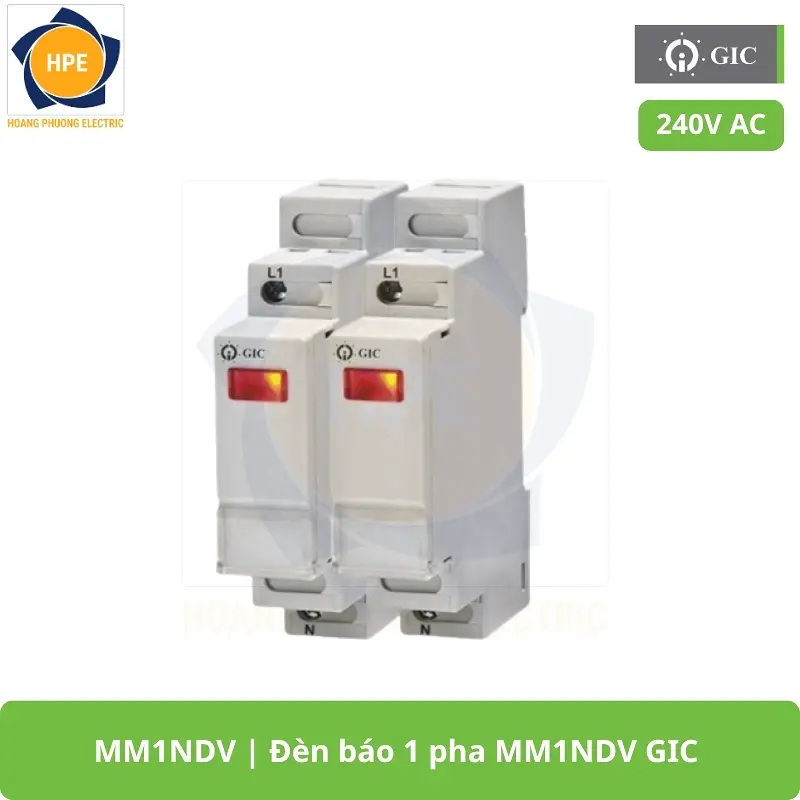 MM1NDV Đèn báo 1 pha MM1NDV GIC