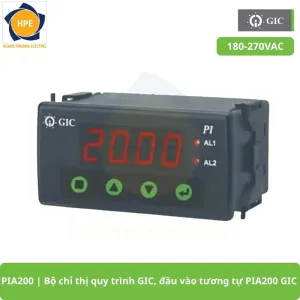 PIA200 Bộ chỉ thị quy trình GIC, đầu vào tương tự PIA200 GIC