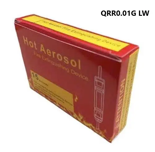 LW QRR0.01G là thiết bị chữa cháy dạng khí dung nhiệt (aerosol) cỡ nhỏ. Được thiết kế chuyên dụng cho các không gian kín và nhỏ hẹp, thiết bị này hoạt động hoàn toàn tự động, không cần nguồn điện ngoài.