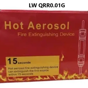 LW QRR0.01G là thiết bị chữa cháy dạng khí dung nhiệt (aerosol) cỡ nhỏ. Được thiết kế chuyên dụng cho các không gian kín và nhỏ hẹp, thiết bị này hoạt động hoàn toàn tự động, không cần nguồn điện ngoài.