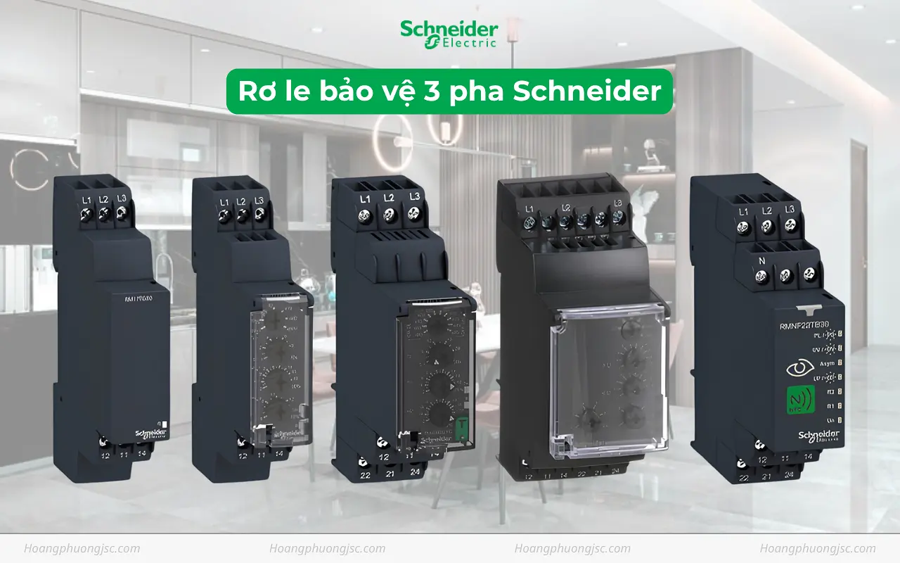 Rơ le bảo vệ 3 pha Schneider