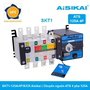 SKT1-125A/4P/X/CK Aisikai Chuyển nguồn tự động ATS 125A 4P