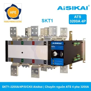 SKT1-3200A/4P/X/CKII Aisikai Chuyển nguồn tự động ATS 3200A 4P