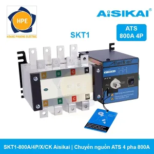 SKT1-800A/4P/X/CK Aisikai Chuyển nguồn tự động ATS 800A 4P