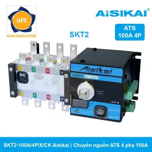 SKT2-100A/4P/X/CK Aisikai Chuyển nguồn tự động ATS 100A 4P