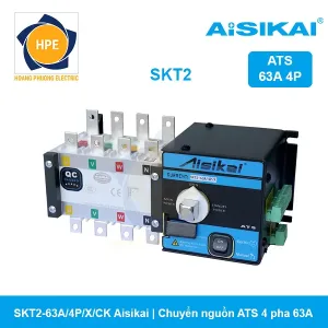 SKT2-63A/4P/X/CK Aisikai Chuyển nguồn tự động ATS 63A 4P