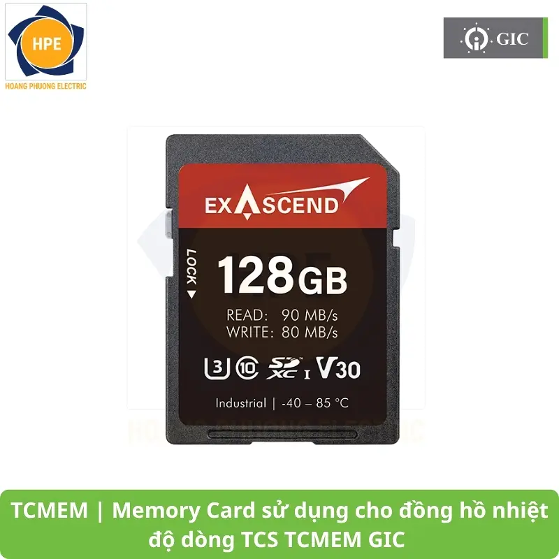 TCMEM Memory Card sử dụng cho đồng hồ nhiệt độ dòng TCS TCMEM GIC