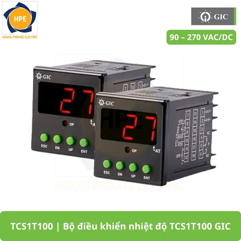 TCS1T100 Bộ điều khiển nhiệt độ TCS1T100 GIC