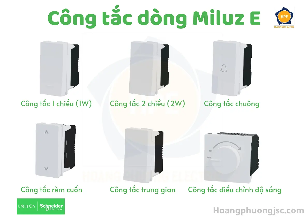 công tắc miluz e schneider