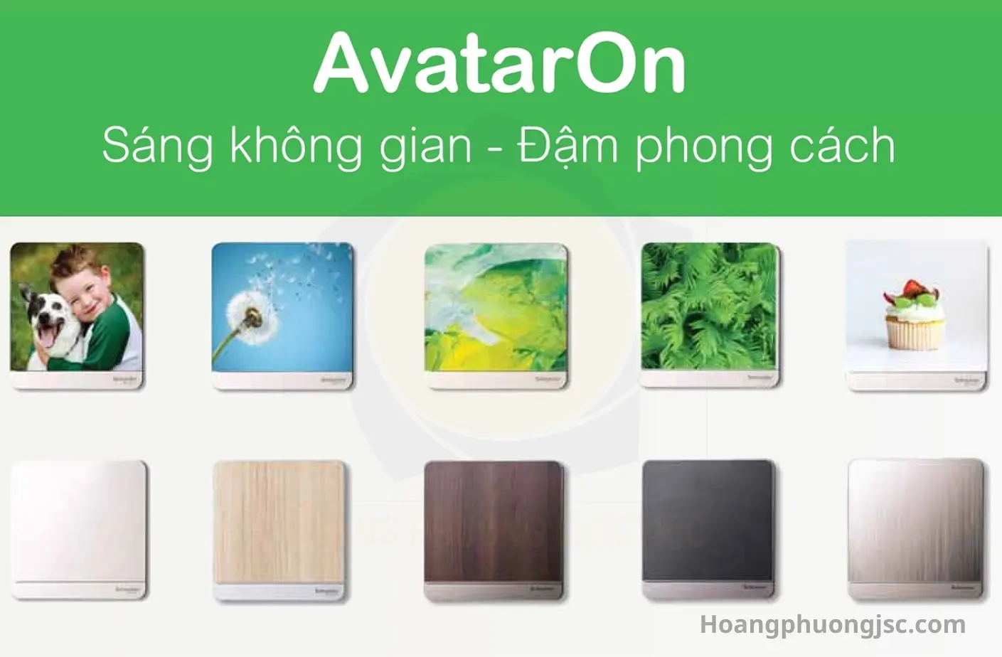 công tắc ổ cắm avataron