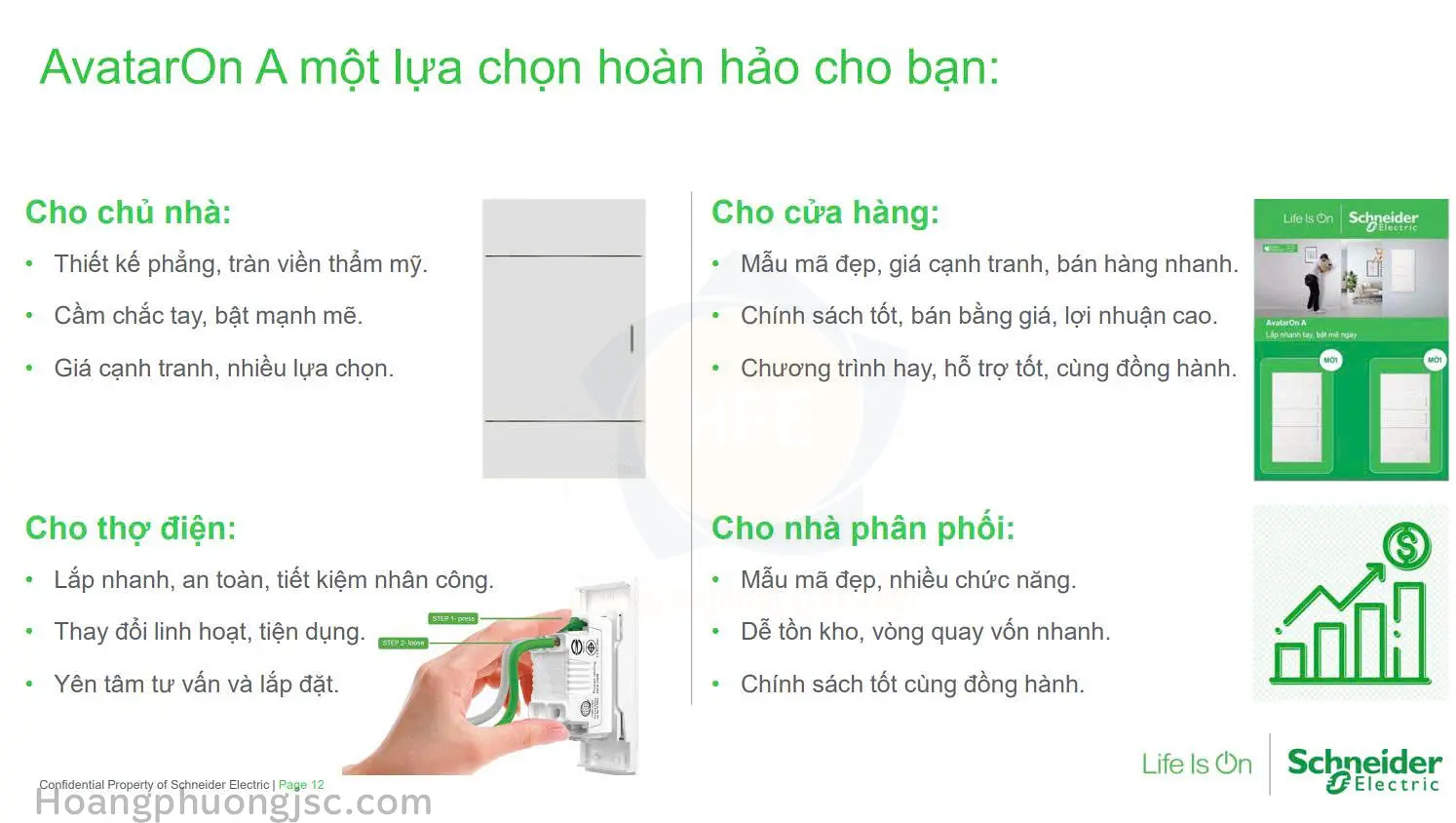 công tắc ổ cắm avatarona schneider