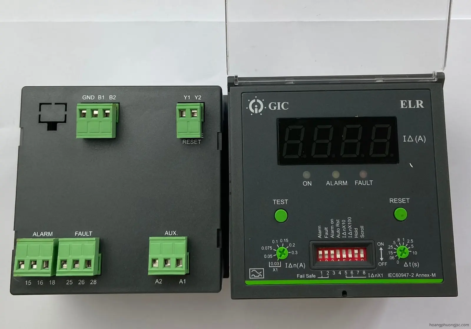 17K716QF4N GIC | Thiết bị bảo vệ dòng rò GIC 110–240VAC/DC