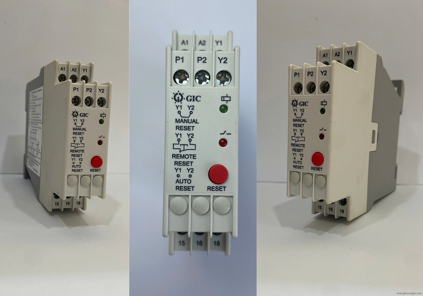 MJA3BK GIC | Rơ le bảo vệ điện trở nhiệt PTC GIC 24 VAC/DC