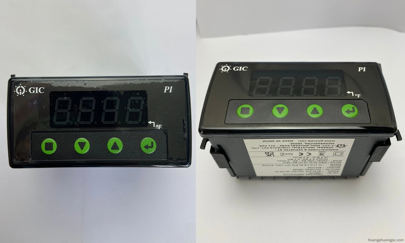 PIB120 GIC | Bộ chỉ thị quy trình GIC, đầu vào, đầu ra tương tự GIC 85–270V AC/DC