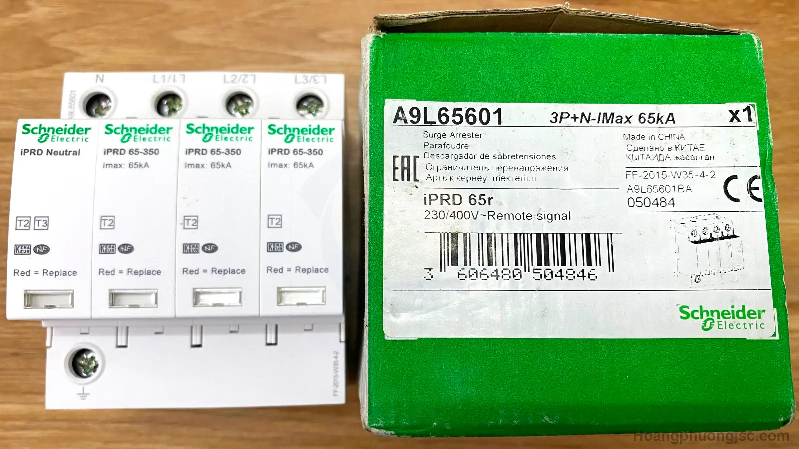 A9L65601 | Chống sét lan truyền 3P+N 65kA Schneider