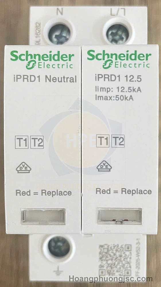 A9L16282 | Chống sét lan truyền 1P+N 50kA Schneider