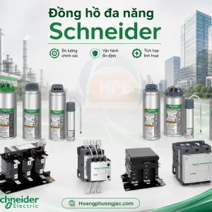 Tụ bù, bộ điều khiển và cuộn kháng Schneider
