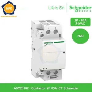 A9C20162 - Contactor 2P 63A iCT Schneider