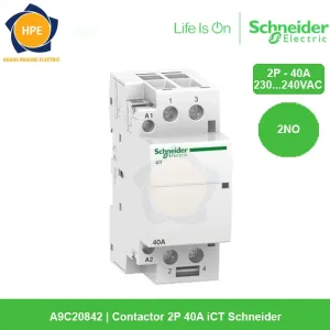 A9C20842 - Contactor 2P 40A iCT Schneider