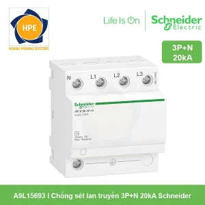 A9L15693 Schneider - Chống sét lan truyền 3P+N 20kA