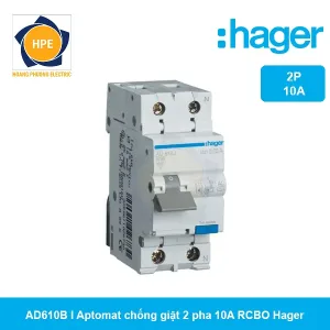 AD610B - Aptomat chống giật 10A 30mA 6kA