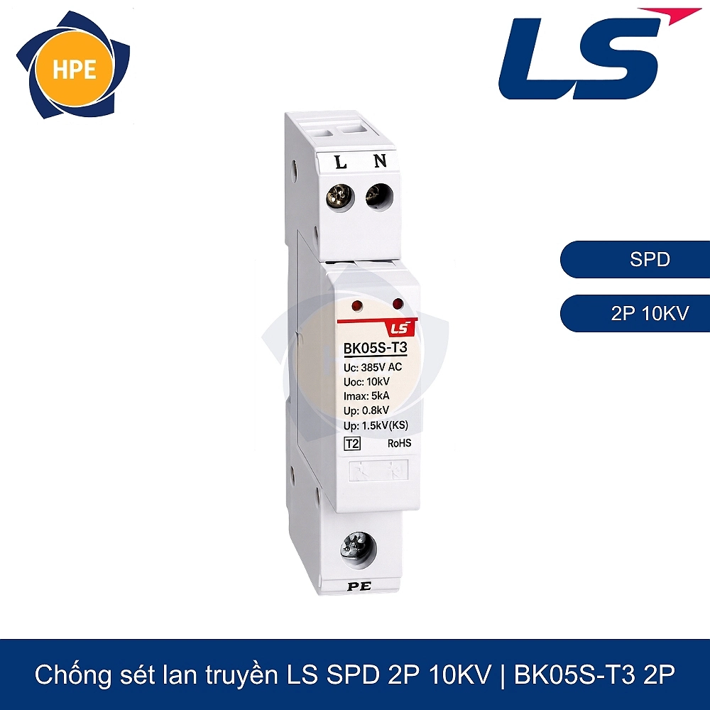 Chống sét lan truyền SPD BK05S-T3 2P