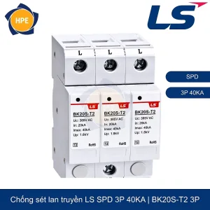 Chống sét lan truyền SPD BK20S-T2 3P 40kA