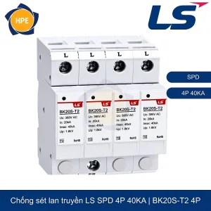 Chống sét lan truyền SPD BK20S-T2 4P 40kA