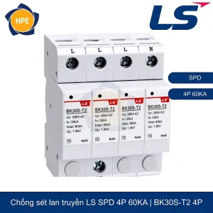 Chống sét lan truyền SPD BK30S-T2 4P 60kA