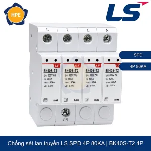 Chống sét lan truyền SPD BK40S-T2 4P 80kA