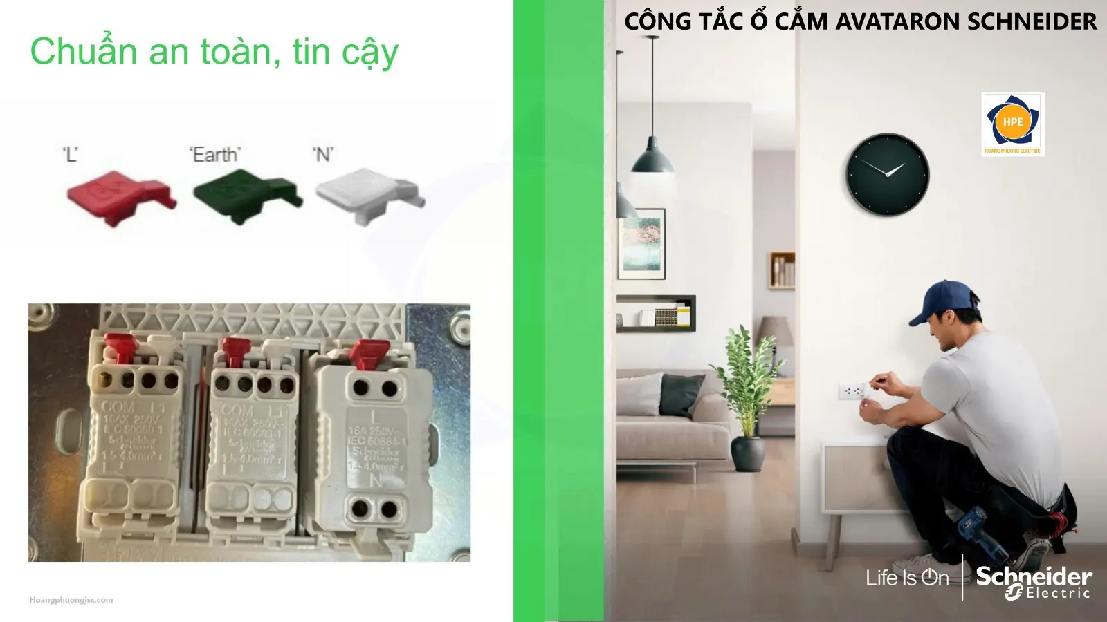 Công tắc ổ cắm Schneider AvatarOn A