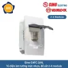 Tủ điện âm tường Sino E4FC 2/4L