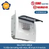 Tủ điện âm tường Sino E4FC 4/8LA