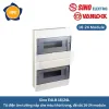 tủ điện âm tường Sino E4LB 16/24L