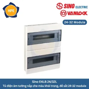 tủ điện âm tường Sino E4LB 24/32L