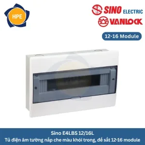 tủ điện âm tường Sino E4LBS 12/16L