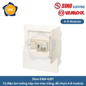 tủ điện âm tường Sino E4M 4/8T