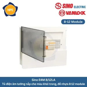 tủ điện âm tường Sino E4M 8/12LA