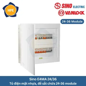 Tủ điện âm tường Sino E4MA 24/36