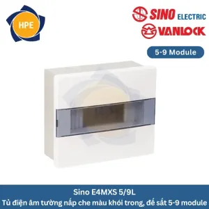 Tủ điện âm tường Sino E4MXS 5/9L
