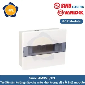 Tủ điện âm tường Sino E4MXS 8/12L